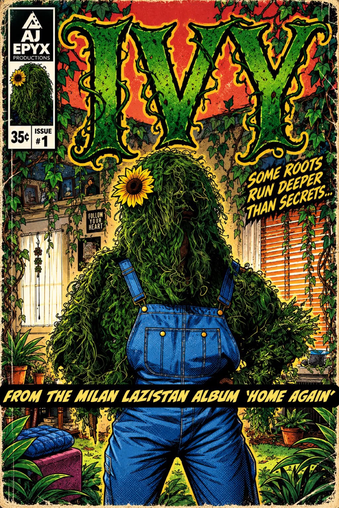 IVY poster — from the Milan Lazistan album Home Again