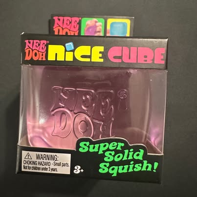 Photo of NeeDoh Nice Cube - Purple (New in Box)