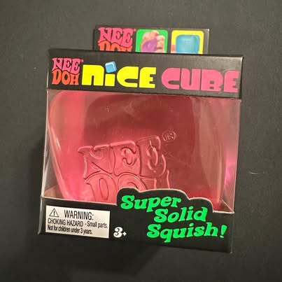 Photo of NeeDoh Nice Cube - Pink (New in Box)