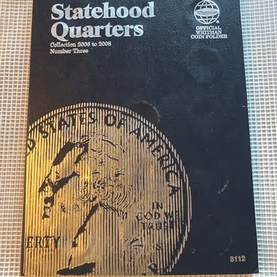 Photo of Whitman Statehood Quarters Coin Folder — Number Three, 2006 to 2008 (Empty)