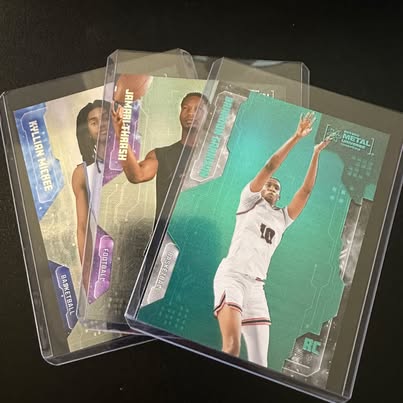 Photo of 3 Rookie Card Lot - 2024 SkyBox Metal Universe Champions