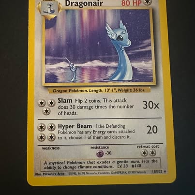 Photo of Dragonair 18/102 (Base Set, 1999)