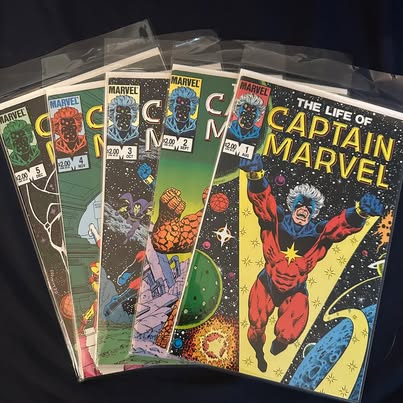 Photo of The Life of Captain Marvel #1-5 (1985) - Complete Set