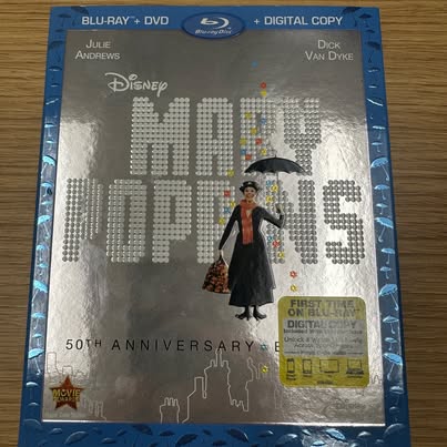 Photo of Mary Poppins 50th Anniversary Blu-ray + DVD