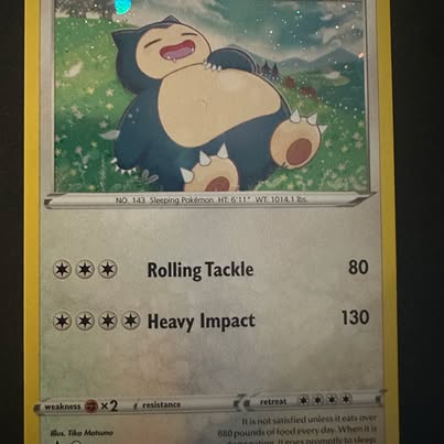 Photo of Snorlax SWSH032 Holo Promo