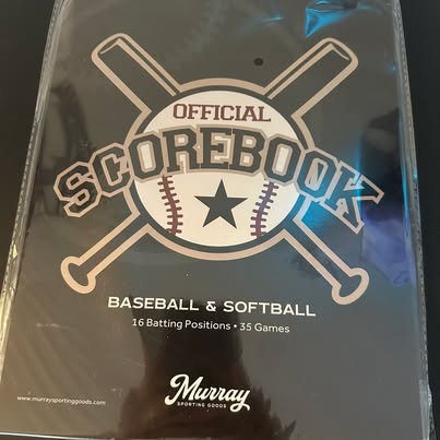Photo of Murray Baseball & Softball Scorebook (New, Sealed)