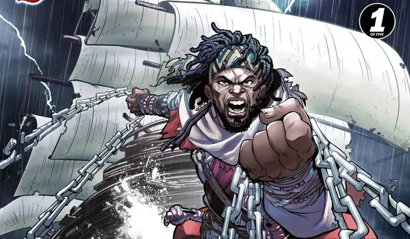 Vengeance Unchained comic artwork