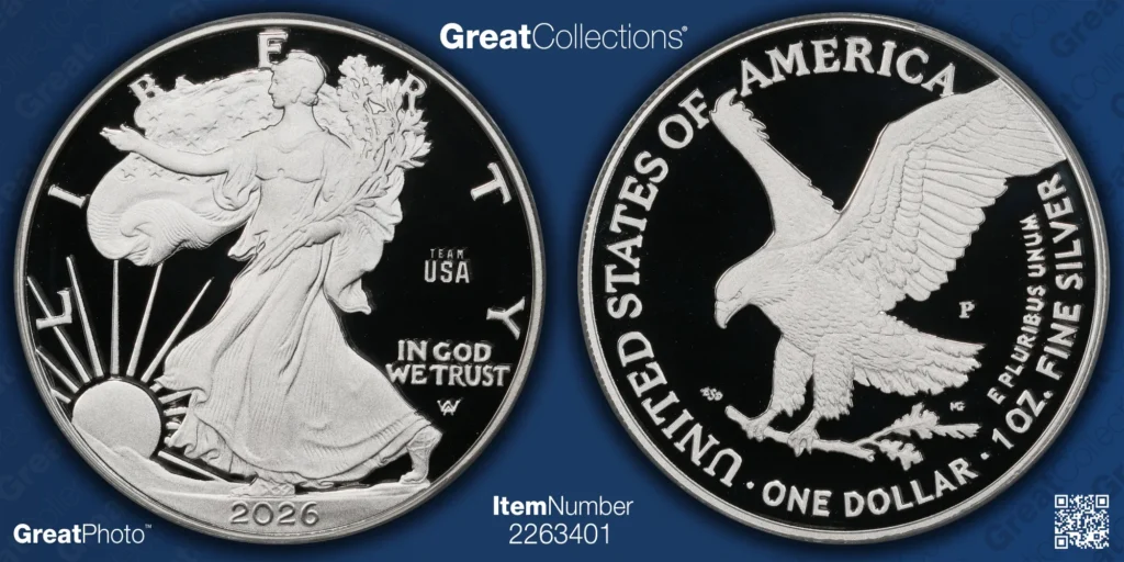 2026 Team USA Silver Eagle coin